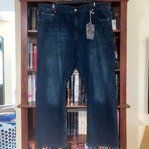 Flypaper Blue Dark Wash Bootcut Big and Tall